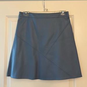 Zara Faux Leather Mini Skirt